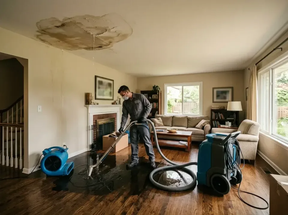 attic-pipe-burst-ceiling-drip-008 — frequently asked questions, Water Damage Restoration & Carpet Care in Westgate, FL